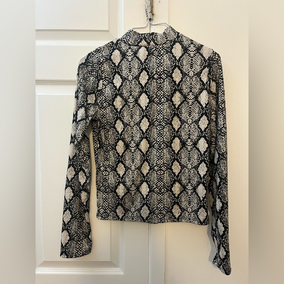 Snakeskin Print Shirt - Picture 2 of 2